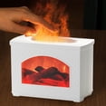 thumbnail image 1 of Simulación LED Llama Chimenea Lámpara Aromaterapia Humidificadores 270ml para dormitorio Hugtrwg Para estrenar, 1 of 7