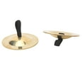 thumbnail image 1 of Cymbals 2Pcs Finger Cymbals Brass Easy Grip Finger Bell Instrument 5.5cm For Dance Party Holiday, 1 of 8