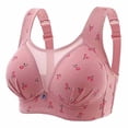 thumbnail image 1 of Timegard Bras for Women Mesh Adjustable Strap Full Coverage Wireless High Support Comfy Everyday Bras, 1 of 2