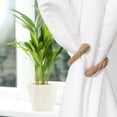 thumbnail image 6 of Elegant Rope Curtain Tie Back - Decorative Holdback for Drapes and Curtains - Perfect for Living Room, Bedroom or Office Decor - Jute, 6 of 7