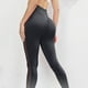 thumbnail image 4 of Gibobby Pantalones de Casuales Pantalones de yoga Leggings de mujer Pantalones de fitness deportivos de cintura alta Pantalones de yoga sin costuras(Gris， M), 4 of 5