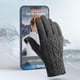 thumbnail image 2 of Guantes de punto de invierno, guantes resistentes al viento con pantalla táctil, guantes cálidos gruesos con forro polar NikouMX Deportes, 2 of 7