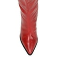 thumbnail image 5 of Journee Womens Daria Stacked Heel Knee High Boots, Widths Available, 5 of 10