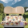 thumbnail image 3 of Yuyamidu Cactus Golf Cart Seat Covers with Pockets Western Horse Golf Seat Covers for Cart for 2 Passenger Seats Breathable Club Car Accessories Protect Your Golf Cart, 3 of 7