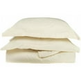 thumbnail image 1 of Egyptian Cotton 650 Thread Count Solid Duvet Cover Set  Full/Queen-Ivory, 1 of 1