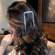 thumbnail image 4 of Clips de garra de moda Broche Abrazadera de diamantes de imitación Aleación Horquillas antideslizantes Pasador grande Borla Clip de captura de cabello Sunnimix Pinzas para el pelo de las mujeres, 4 of 8
