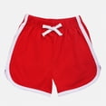 thumbnail image 5 of TOWED22 Toddler Boys Girls Athletic Basketball Shorts Baby Boy Soccer Shorts Summer Clothes Red,7-8 Y, 5 of 5