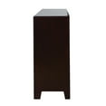 thumbnail image 3 of Benzara BM69432 9 Drawer Wooden Dresser, Cappuccino Brown, 3 of 6