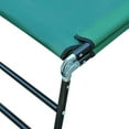 thumbnail image 3 of Topcobe Space-Saving Chaise Lounge, 5-level Outdoor Relaxation Chair, Breathable Garden Tanning Seat, Aluminum Frame, Ideal for Poolside, Patio, Garden, Green, 3 of 9