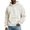 *White, variant on VBVC Men's Fuzzy Fleece Lightweight Hoodie , Winter Warm Pullover Sweatshirt For Men, S-3XL