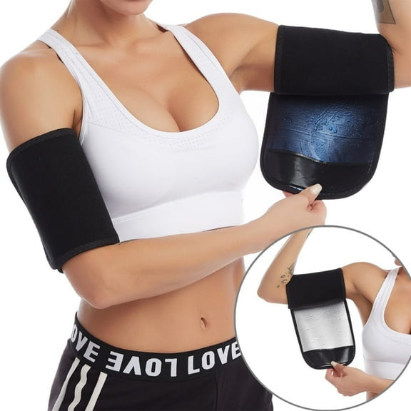 Arm Trimmers, Women Arm Bands Workout Arm Fat Reducer Sauna Arm Sweat Bands Sweat Arm Shape