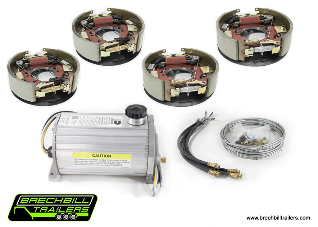 Electric/Hydraulic Drum Brake Conversion Kit for Dexter & Lippert 910K