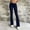 Navy, variant on Flare Pants Ladies Pants Chinos Cotton Pants Leggings High Waisted Slim Bootcut Skinny White Long Workout Pants Women,L