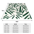 thumbnail image 3 of Bingfone Palm Branch With Leaves Print Flannel Fleece Blanket Throw Blanket for Bed,Sofa,Couch,Travel,Camping(50"x40" ), 3 of 8