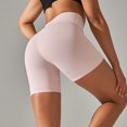 thumbnail image 5 of Besolor Yoga Shorts for Women Seamless High Waisted Stretchy Butt Lifting Summer Workout Fitness Biker Booty Shorts, 5 of 5