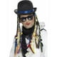 Garçon George Chapeau avec des Tresses des Années 80 Pop Star Casquette Costume Culture Club Karma Caméléon – image 1 sur 2