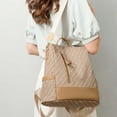 thumbnail image 3 of Women Backpack Purse Waterproof Nylon Anti-theft Rucksack Lightweight Shoulder Bag Beige, 3 of 5