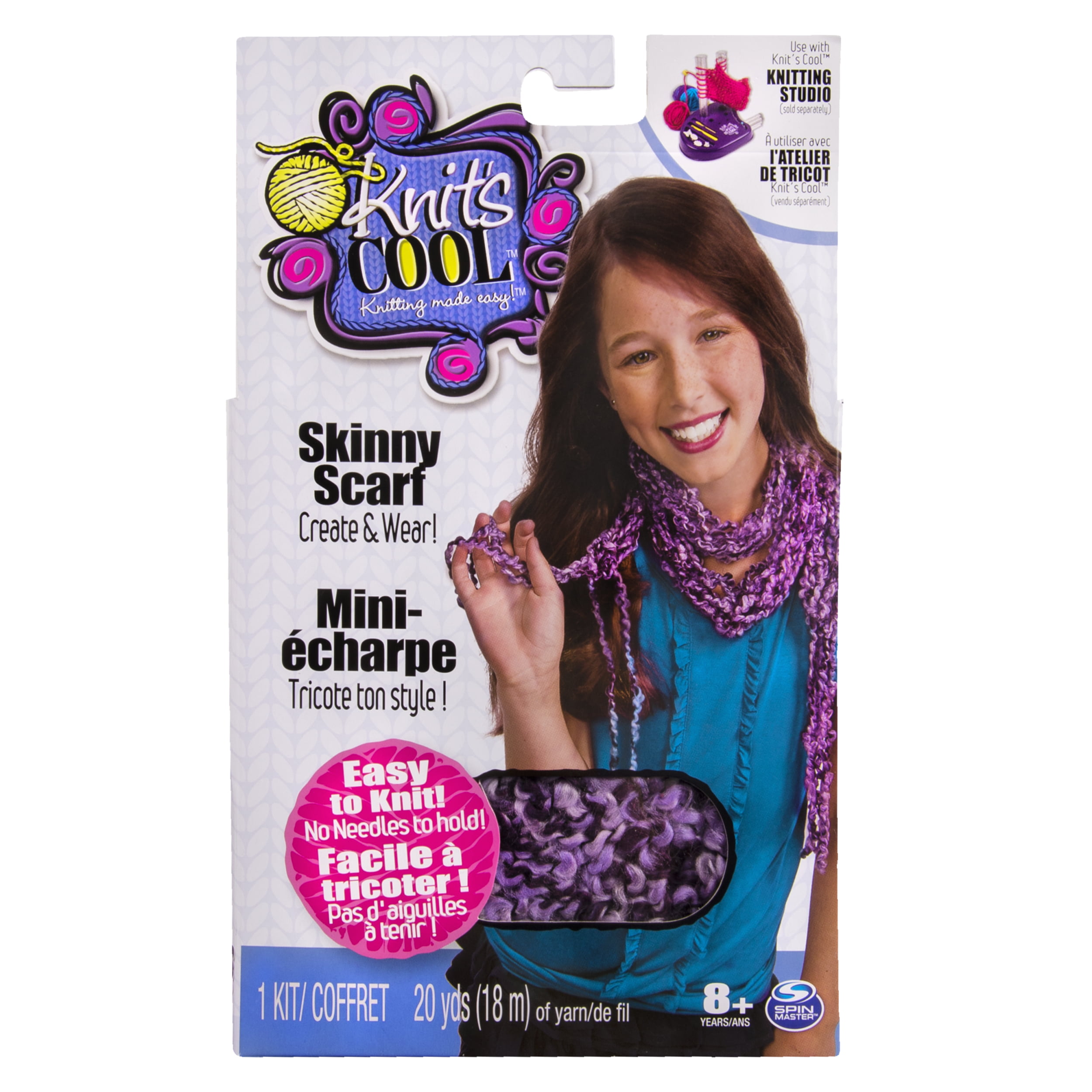 sold separately Spinmaster Knits Cool Wrap Bracelet Kit For Knitting Studio 