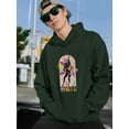 thumbnail image 2 of Brazil Carnival 90'S Style Hoodie Men -Image by Shutterstock, Male 3X-Large, 2 of 4
