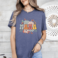 thumbnail image 4 of Floral Mama Shirt Women Wildflower Graphic Tee Cute Mom Gift Mothers Day Top, 4 of 6