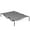 Light Gray, variant on Hassch Outdoor Elevated Dog Cot, Breathable Raised Pet Bed with Metal Frame and Mesh Cover, 50x31 inch, Gray