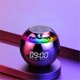 thumbnail image 3 of Wireless Bluetooth Speaker Colorful Subwoofer with LED Display FM Radio Alarm Clock Bluetooth Hifi Card MP3, 3 of 5