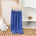 thumbnail image 3 of CPNG Girls and Boys Jogger Sleeping Pants Elastic Waistband Lounge Pants Solid Color Flower Printed Homewear Pants, 3 of 4