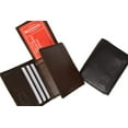 thumbnail image 4 of Lambskin Leather Superb Quality Mens ID Card Credit Card Trifold Wallet 3455, 4 of 25