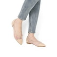 thumbnail image 5 of DREAM PAIRS Women’s Comfortable Ballet Dressy Work Pointed Toe Flats Shoes NUDE/MESH SDFA227W size 10, 5 of 6