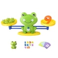 thumbnail image 1 of CAIROYAR Juguetes para contar ranas Actividades de aprendizaje preescolar Juego de matemáticas de equilibrio de ranas √е ёт ∫ё, 1 of 1