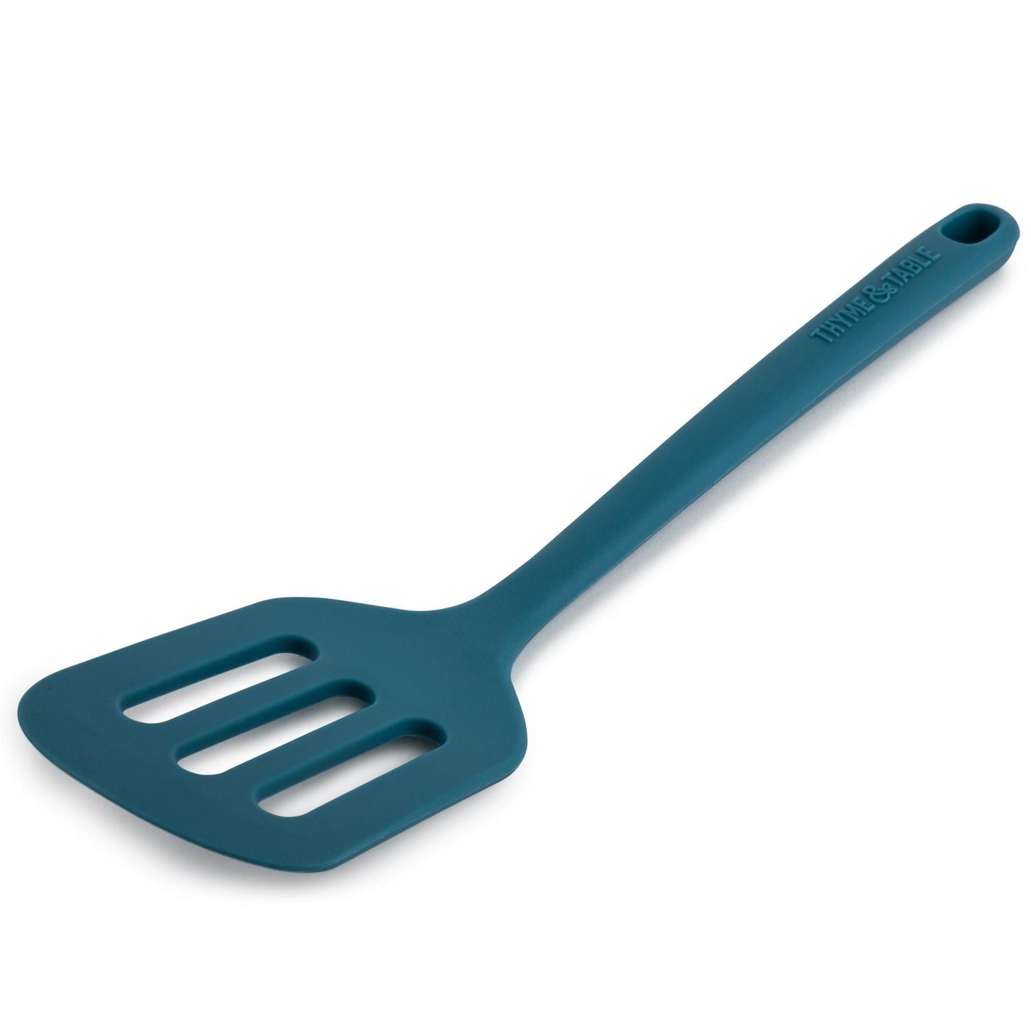 Thyme & Table Silicone Slotted Turner, Blue