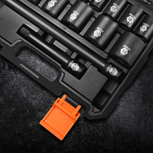 Buy TACKLIFE Drive Master Shallow 1/2in Impact Socket Set HIS3A