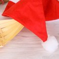 thumbnail image 3 of Xmas Official Pelush Santa Claus Hat & Comfort Liner Navidad Disfraz de Halloween Dido Hogar, 3 of 6