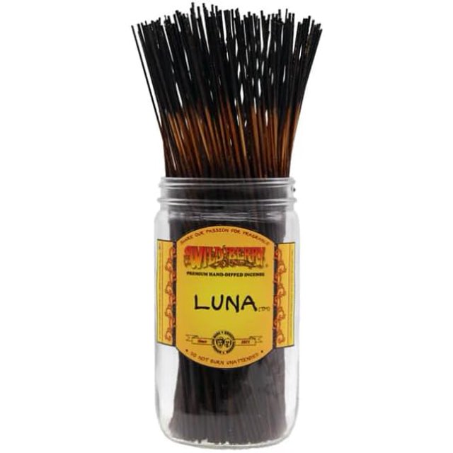 Wild Berry Incense Sticks - Hand Dipped in The USA (100 Count) (Luna)
