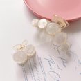 thumbnail image 3 of THINK THINKING Pinzas para el cabello, pinzas de mango grande, pinza de mandíbula antideslizante, pasador de pelo gigante para mujeres delgadas, niñas, novias (sirena, paquete de 4) ER, 3 of 5
