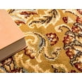 thumbnail image 5 of Unique Loom Voyage Collection Traditional Oriental Classic Runner Rug, 2 Feet 7 Inch x 10 Feet, Gold/Brown, 5 of 5