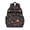Basketball and Hoop, variant on Basketball and Hoop Black Pattern Backpack for School, Cute School Bag with Adjustable Shoulder Straps and Padded Back, 15.25"x11.5"x5.25"