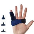 thumbnail image 1 of Cinta de sujeción adicional para soporte de dedo ajustable para aliviar el bloqueo, estallido, flexión, rigidez, liberación de tendones y alivio del dolor de los dedos, 1 of 5