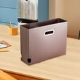 thumbnail image 3 of File Organizer, Cardboard File Box for Letter Size Hanging File Folder Storage, Collapsible Hanging File Organizer with Handles for Office/Home/School, 3 of 4