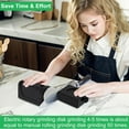 thumbnail image 3 of Intexca Single Electric Knife Sharpener with Diamond Abrasives for Straight, Serrated, and Ceramic Blades & Scissors, 3 of 5