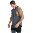 thumbnail image 2 of Zoeecloth Tank Tops for Men's Plus Size Sleeveless loose Cut Shirts Basketball Sleeveless T-Shirts Sports Quick Drying Undershirt Vest S-3XL, 2 of 8
