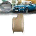 thumbnail image 4 of 1 pieza de reposabrazos de cuero con placa para BMW E46 Serie 3 1999-2005 Beige Afortunado Sencillez, 4 of 4