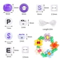 thumbnail image 2 of Kit para hacer pulseras de amistad con cuentas de poni QUEFE 4680 unidades, 2 of 7