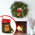 thumbnail image 2 of Xuniizn Christmas Stockings Bulk, Assorted Festive Xmas Stockings for Fireplace Mantel Decor, Traditional Holiday Ornaments, Christmas Decorations for Home, Cloth, 2 of 6