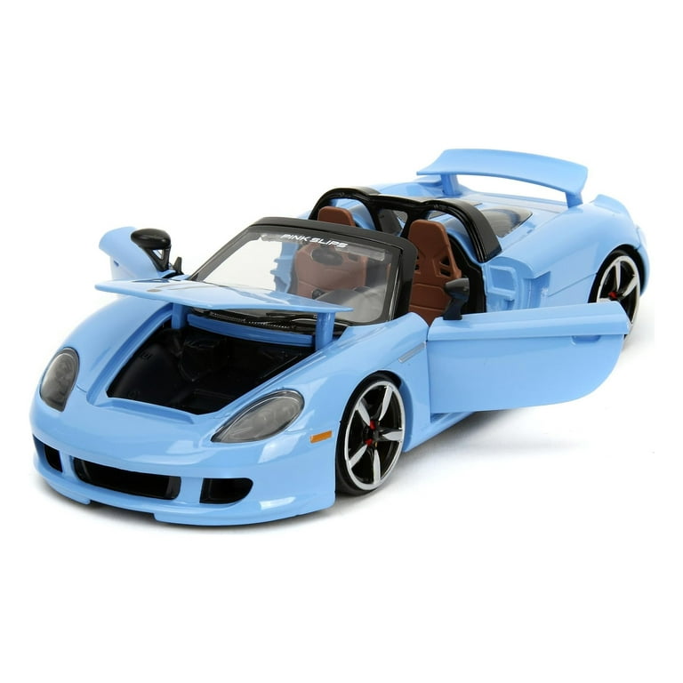 Pink Slips 1:24 W6 Porsche Carrera GT Die-Cast Car, Toys for Kids