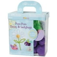 thumbnail image 2 of Foam Kit - Makes 21-Pom-Pom Daisy &amp; Ladybugs, Pk 3, Darice, 2 of 2