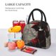 thumbnail image 5 of Easygdp Dark Red Hooded Girl Bolsa de Almuerzo Insulada Grande, Forro de Aluminio, Diseño Espacioso, a Prueba de Fugas, Ideal para Trabajo, Picnics, Viajes y Actividades al Aire Libre, 5 of 6