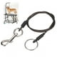 thumbnail image 5 of Correa de alambre de acero envuelta, cuerda fija para mascotas, Cable de aseo, bucle único para baño de ducha de mascotas, 5 of 8