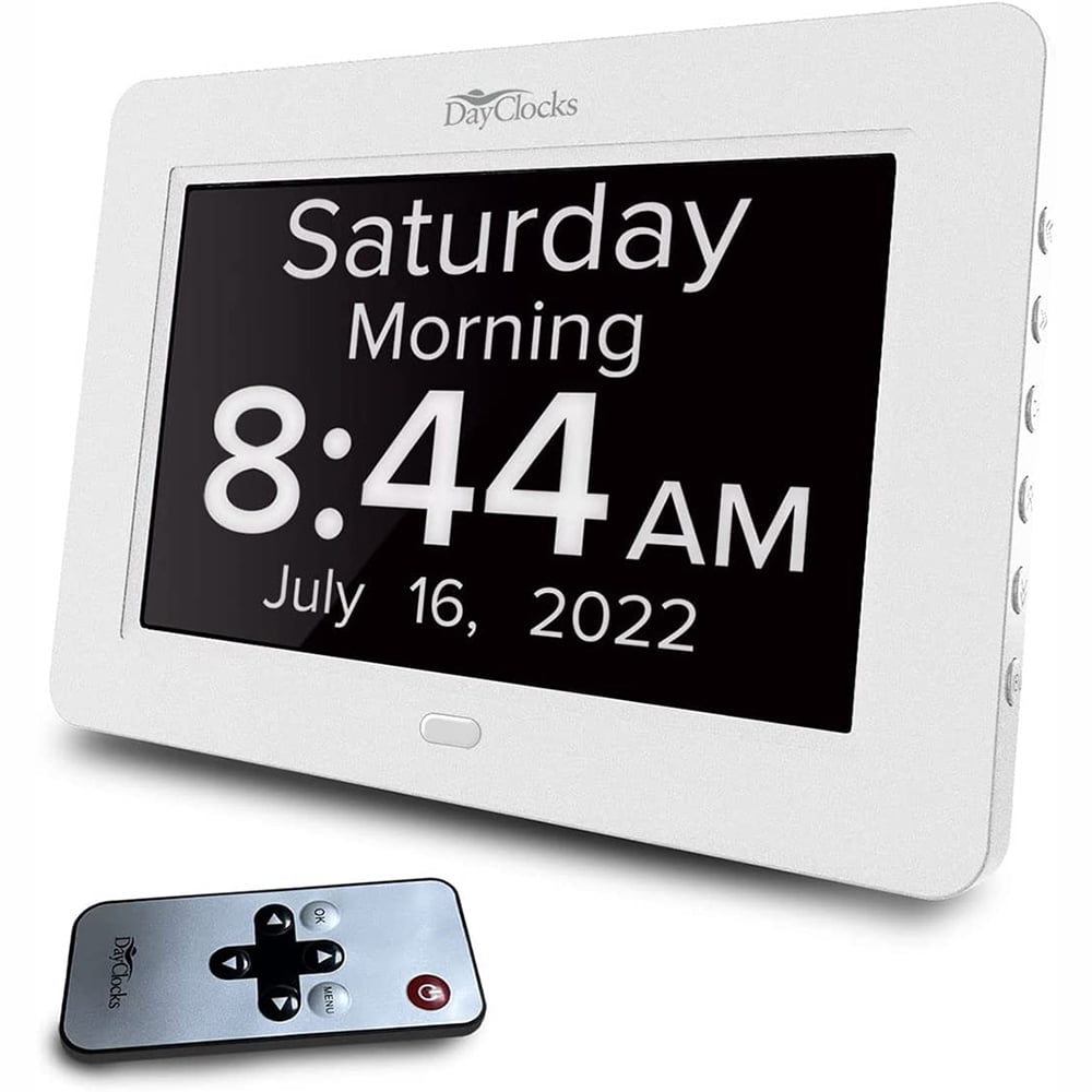 New Digital Daytime Clock With Remote Control And Talking Time Large new-digital-daytime-clock-with-remote-control-and-talking-time-large