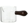 thumbnail image 1 of Minkissy Tasse à Espresso avec Poignée en Bois Matériau Transparent 1 Ensemble pour Utilisateurs à Domicile, 1 of 7